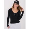 Dámska blúzka s dlhým rukávom čierna WT-BZ-A1175.98 (Farba Čierna, Veľkosť ONE SIZE)