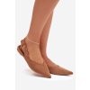 Dámske baleríny s remienkom camel tanelia / 9755 CAMEL (Veľkosť 36)