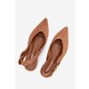 Dámske baleríny s remienkom camel tanelia / 9755 CAMEL (Veľkosť 36)