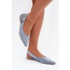 Dámske baleríny s remienkom modré tanelia / 9755 BLUE (Veľkosť 36)