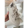Ozdobené Dámske tenisky béžove calissea / 9031 BEIGE (Veľkosť 36)
