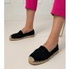 Dámske topánky espadrilky čierne kód CZ-3 - GM CZ-3 BLACK 38 - GM (Veľkosť 38)