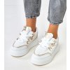 Dámske topánky tenisky biele kód B2093 - GM B2093 WHITE 38 - GM (Veľkosť 38)