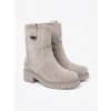 Sivé dámske členkové topánky na platforme Shelvt kod CCC -1- 9927-PA-G (Veľkosť 38)