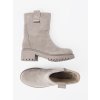 Sivé dámske členkové topánky na platforme Shelvt kod CCC -1- 9927-PA-G (Veľkosť 38)