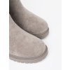 Sivé dámske členkové topánky na platforme Shelvt kod CCC -1- 9927-PA-G (Veľkosť 38)