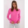 Dámsky sveter farba Ružová kód AT-SW-2338-2.00 (Farba Ružová, Veľkosť ONE SIZE)