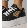 Dámske topánky tenisky čierne kód 8919 - GM 8919 BLACK 38 - GM (Veľkosť 39)