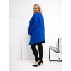 Dámska blúzka pre plnoštíhle moletky kobaltovo-modrá RV-BZ-5031.06X (Farba Kobaltovo-modrá, Veľkosť one size XL/2XL)