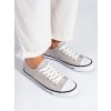 Sivé dámske tenisky na nízkej podrážke Shelvt kod CCC -1- XL03G (Veľkosť 37.5)