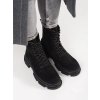 Čierne dámske členkové topánky na nízkej podrážke Marka niezdefiniowana kod CCC -1- SP128B (Veľkosť 37.5)