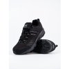 Čierne pánske trekingové topánky na nízkej podrážke Dk kod CCC -1- 19503B-M (Veľkosť 40.5)
