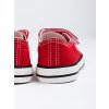Červené detské tenisky na nízkej podrážke Vico kod CCC -1- 110-7R (Veľkosť 36)