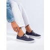 Modré dámske tenisky na nízkej podrážke Big star shoes kod CCC -1- KK274018N (Veľkosť 37.5)