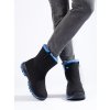 Čierne dámske snehule na nízkej podrážke Dk kod CCC -1- 15101B/BL (Veľkosť 37.5)