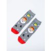 Viacfarebné ponožky Shelvt kod CCC -1- M7-3 (Veľkosť 35-38)