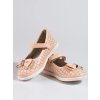 Ružové detské baleríny na nízkej podrážke Vinceza kod CCC -1- 23-36122P (Veľkosť 36)
