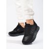 Čierne dámske tenisky na nízkej podrážke W. potocki kod CCC -1- 23-16022B (Veľkosť 37.5)