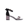 Čierne dámske sandále na hrubom podpätku W. potocki kod CCC -1- 23-20014PEW (Veľkosť 37.5)