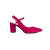 Ružové dámske lodičky na hrubom podpätku Sergio leone kod CCC -1- SK-446FU (Veľkosť 36)