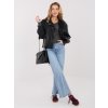 Dámska blúzka s dlhým rukávom grafitovo-sivá WT-BZ-A1009.63 (Farba Grafitovo-sivá, Veľkosť ONE SIZE)