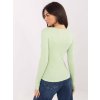 Dámska blúzka s dlhým rukávom svetlo-zelená WT-BZ-A1076.15 (Farba Svetlo-zelená, Veľkosť ONE SIZE)