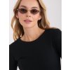 Dámska blúzka s dlhým rukávom čierna WT-BZ-A1088.12 (Farba Čierna, Veľkosť ONE SIZE)
