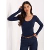 Dámska blúzka s dlhým rukávom granatovo-modrá WT-BZ-A1090.83 (Farba Granatovo-modrá, Veľkosť ONE SIZE)