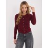 Dámska blúzka s dlhým rukávom bordová WT-BZ-A1148.82 (Farba Bordová, Veľkosť ONE SIZE)