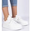 Biele dámske tenisky kód GM 390 WHITE (Veľkosť 37)