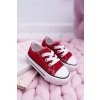 Červené dámske tenisky, kód produktu NJSK 860-1E (Veľkosť 18)