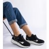 Čierne dámske tenisky - GM C-421 BLACK (Veľkosť 36)
