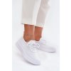 Dámské bílé z textiluní boty na platformě Kalyra (Veľkosť 37)