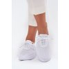Dámské bílé z textiluní boty na platformě Kalyra (Veľkosť 37)