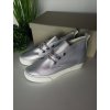 Sivé dámske celoročné tenisky, strieborné, kód produktu NB55S (Veľkosť 35.5)