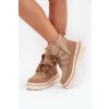 Dámské Botky Trapery Na Platformě Camel Liorae (Veľkosť 37)