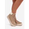 Zimní dámské boty s kožešinou Lee Cooper LCJ-25-01-3736 Béžové (Veľkosť 36)