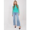 Dámska blúzka formálny štýl tyrkysová IT-BZ-21915.57 (Farba Tyrkysová, Veľkosť ONE SIZE)