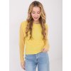 Dámska blúzka formálny štýl žltá IT-BZ-21915.58 (Farba Žltá, Veľkosť ONE SIZE)