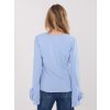 Dámska blúzka s dlhým rukávom svetlo-modrá IT-BZ-22139.55 (Farba Svetlo-modrá, Veľkosť ONE SIZE)