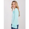 Dámska blúzka s dlhým rukávom metová IT-BZ-22139.55 (Farba Metová, Veľkosť ONE SIZE)