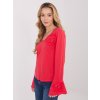 Dámska blúzka s dlhým rukávom koralová IT-BZ-22139.96 (Farba Koralová, Veľkosť ONE SIZE)