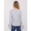 Dámska blúzka s dlhým rukávom sivá IT-BZ-22139.96 (Farba Sivá, Veľkosť ONE SIZE)