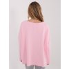 Dámska blúzka bez kapucne svetlo-ružová IT-BZ-4934.29 (Farba Svetlo-ružová, Veľkosť ONE SIZE)