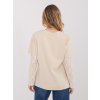 Dámska blúzka s čipkou béžová MI-BZ-4227.61 (Farba Béžová, Veľkosť ONE SIZE)