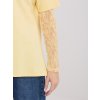 Dámska blúzka s čipkou svetlo-žltá MI-BZ-4227.61 (Farba Svetlo-žltá, Veľkosť ONE SIZE)