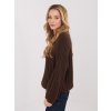 Dámsky sveter farba Hnedá kód MI-SW-1215.51 (Farba Hnedá, Veľkosť ONE SIZE)