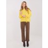 Dámsky sveter farba Žltá kód MI-SW-1512.28 (Farba Žltá, Veľkosť ONE SIZE)