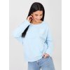 Dámska blúzka over size svetlo-modrá IT-BZ-6527.64 (Farba Svetlo-modrá, Veľkosť ONE SIZE)