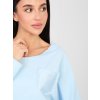 Dámska blúzka over size svetlo-modrá IT-BZ-6527.64 (Farba Svetlo-modrá, Veľkosť ONE SIZE)